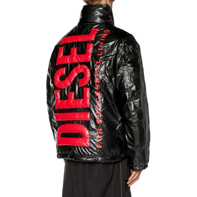 DIESEL Jackets Men Black-4
