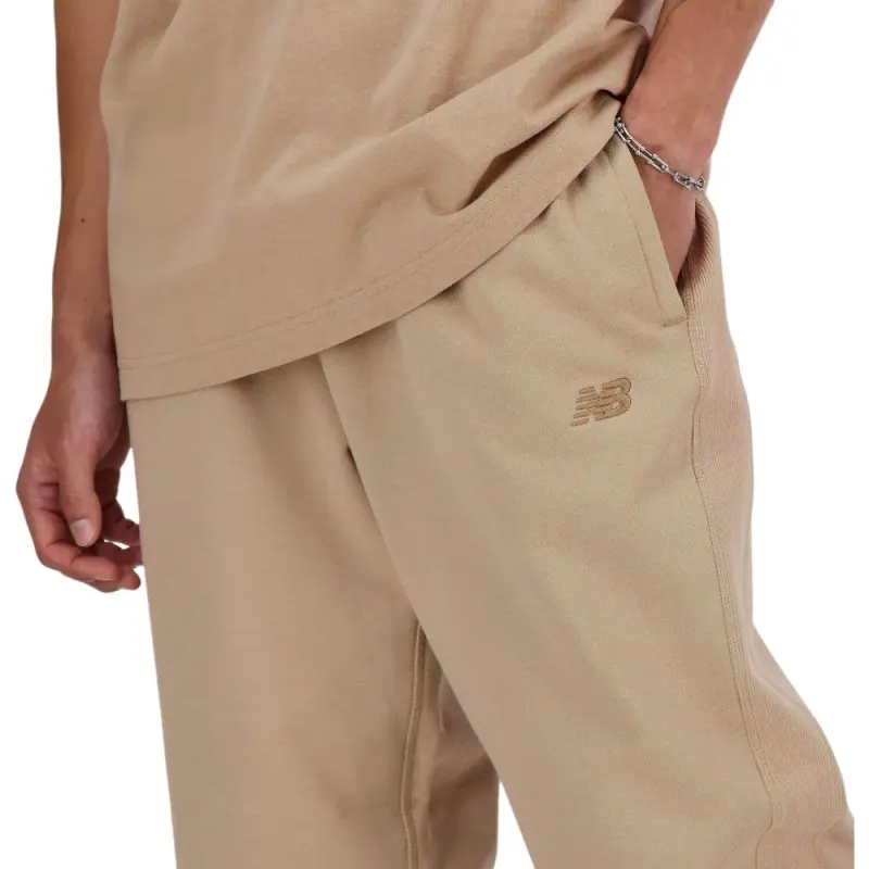 New Balance Knitted Sports Pants Men's Khaki-5