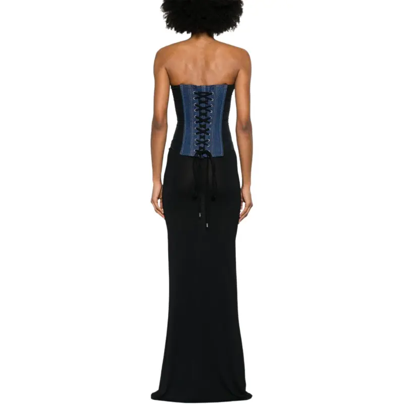 Jean Paul Gaultier Denim Corset-1