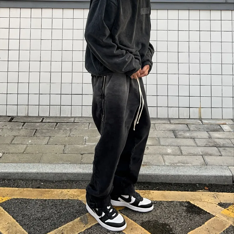 Askyurself Sweatpants Unisex Black-2