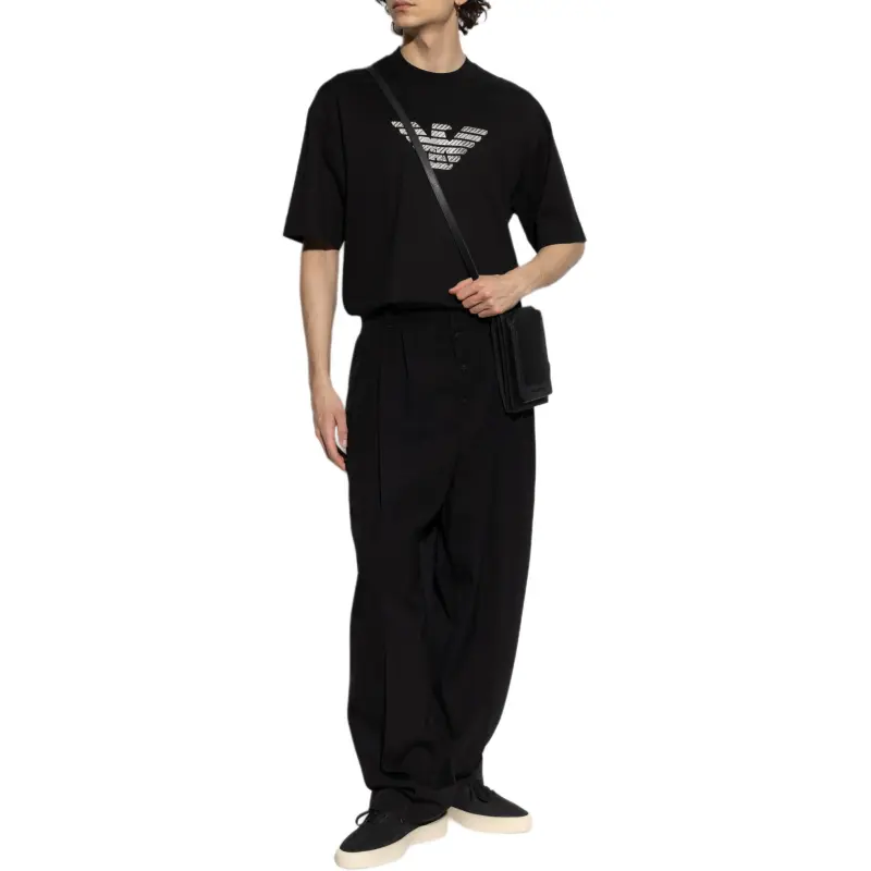 EMPORIO ARMANI Logo print T Shirt-4