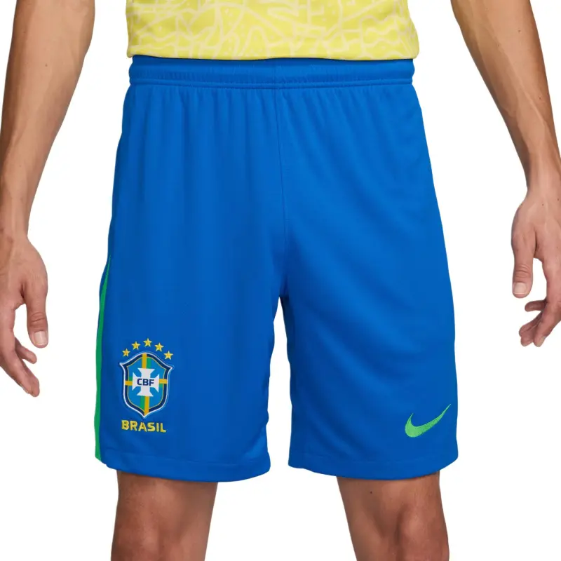 Nike Brazil 2024 Stadium Home Men's Nike Dri FIT Soccer Replica Shorts-2