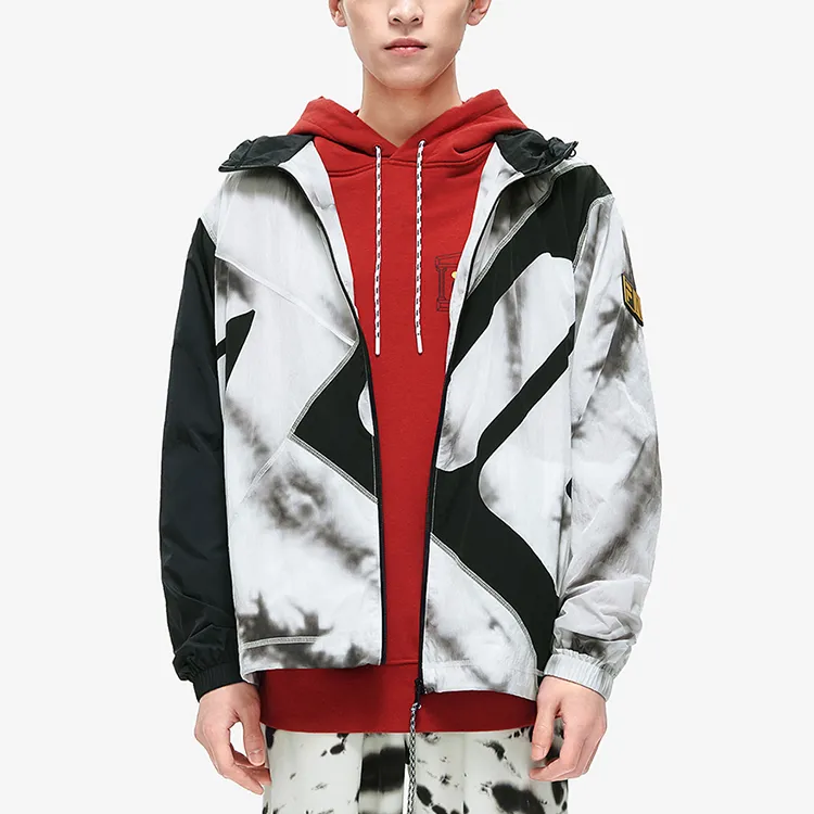 FILA FUSION x Aries Jacket Unisex Pitch Black-3