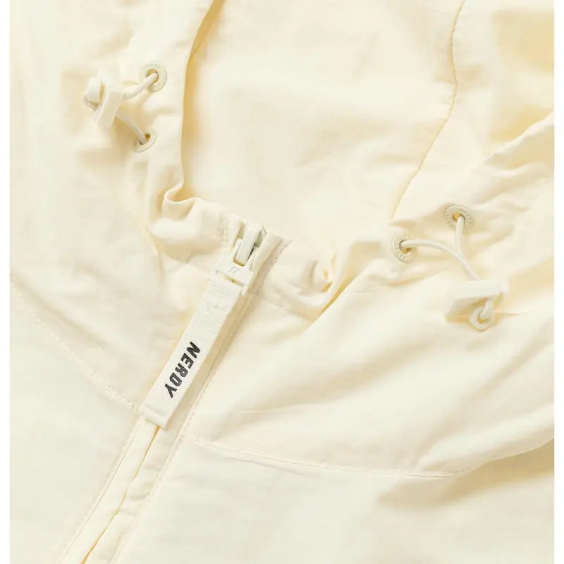 Nerdy Windbreaker Jackets Unisex Light Yellow-5