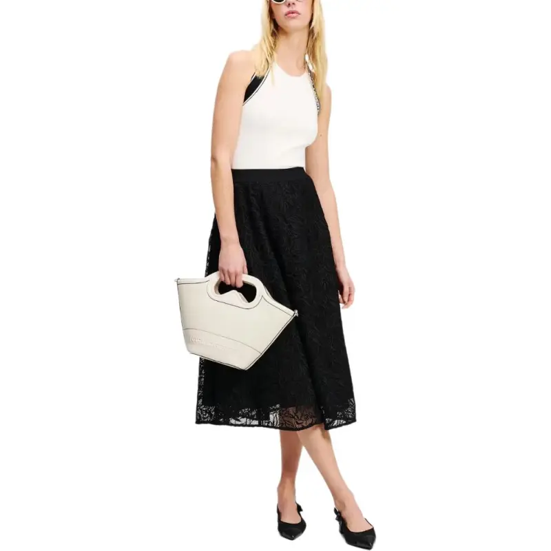 Karl Lagerfeld Logo jacquard Top-4