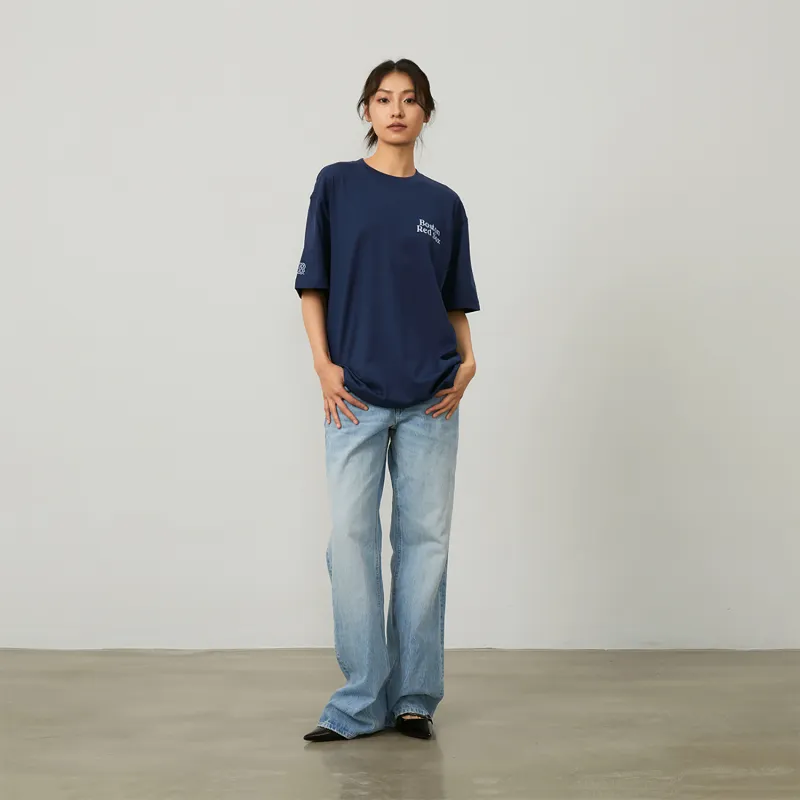 MLB SS24 T Shirt Unisex Navy Blue-5