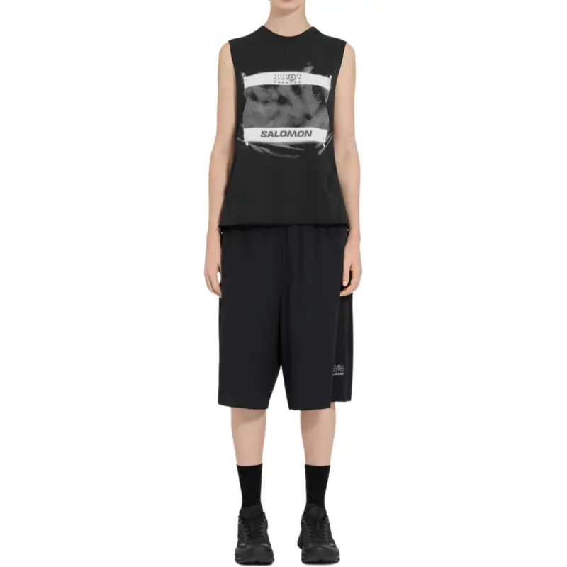 Maison Margiela MM6 X Salomon Tank Top Deep Black-1