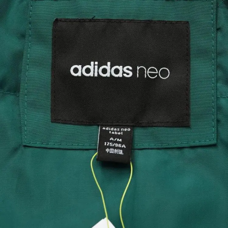 Adidas Neo Puffer Jacket Men's Blue Green-5