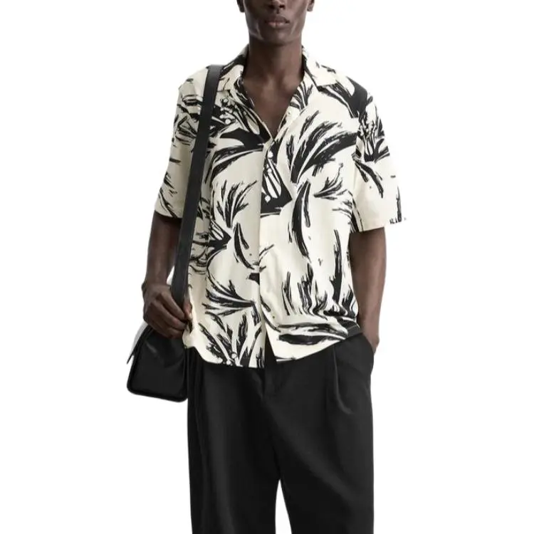 ZARA Shirts Men Beige-3