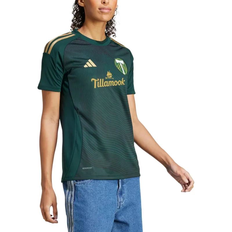 Adidas Free Shipping With AdiClub Portland Timbers 25/26 Home Jersey-4