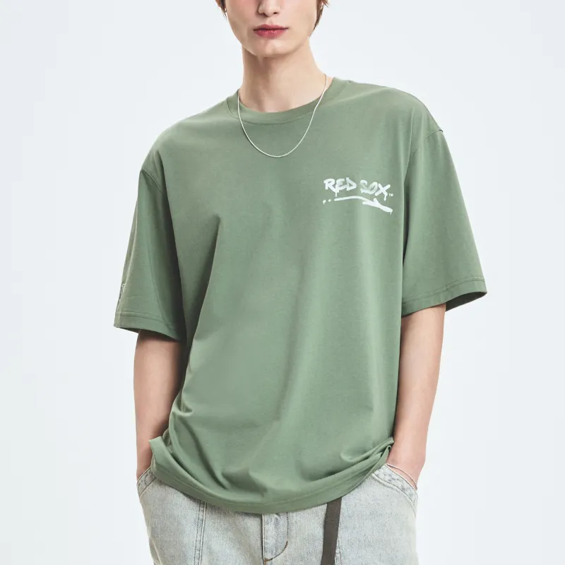MLB T Shirts Men Green-2