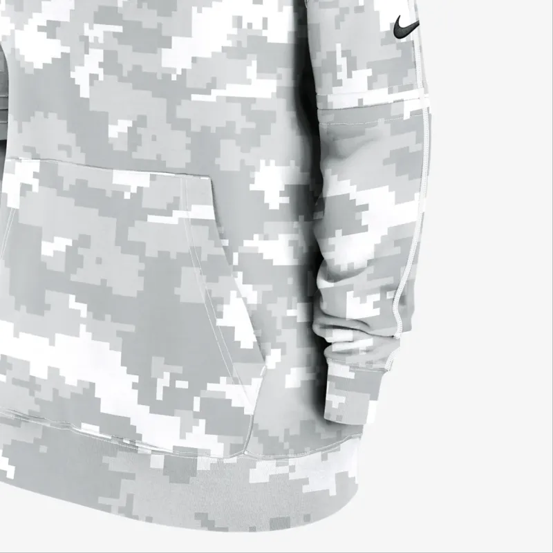 Nike New York Jets Salute To Service Primary Edge Club Women's Nike Nfl Pullover Hoodie-3