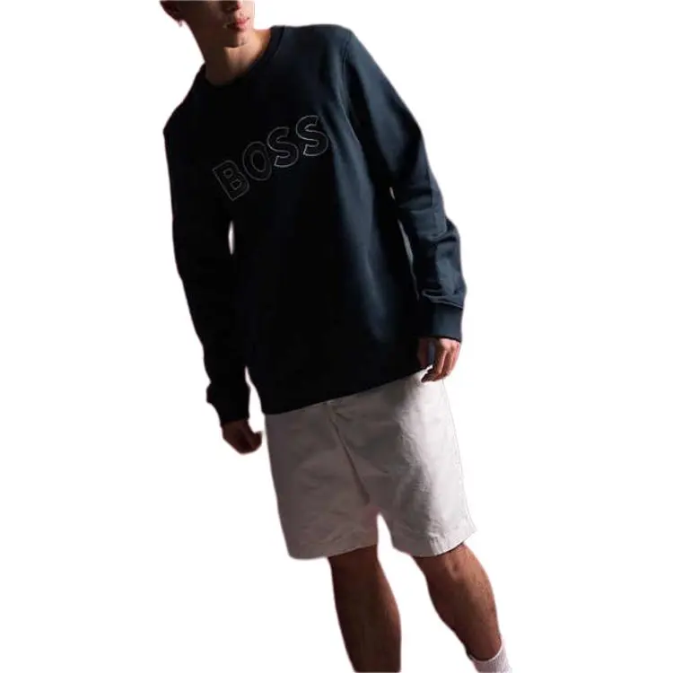 Boss Salbo Logo embroidered Sweatshirt-4
