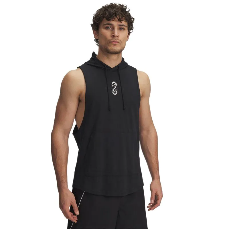 Under Armour Project Johnson Collection SS25 Tank Tops Men's Black-2