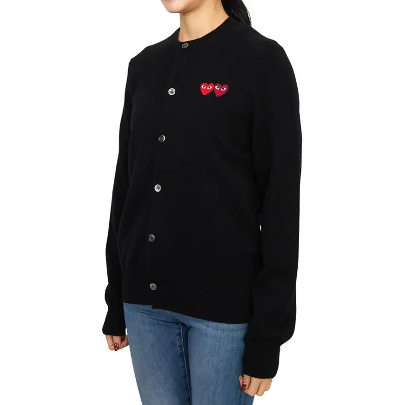 CDG Play Knitwear Men Black-3