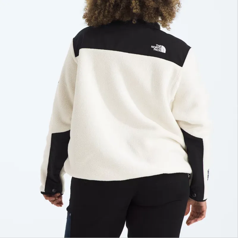 THE NORTH FACE DENALI FW24 Plus Retro Denali Jackets Coats Women's White Sand Dune/Black-2