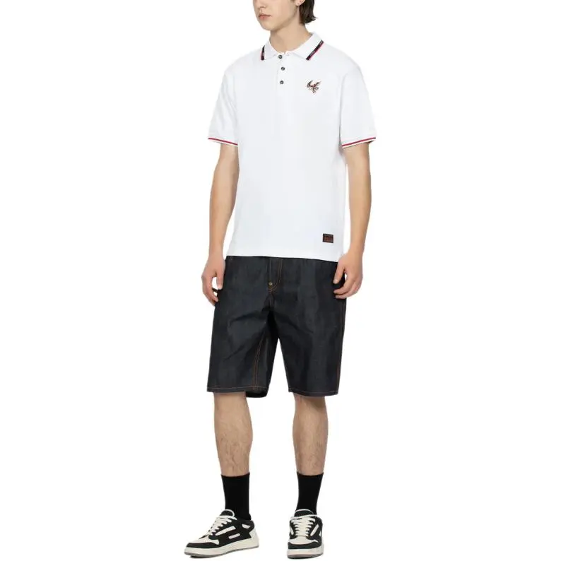 EVISU Denim Shorts Men's Indigo-2