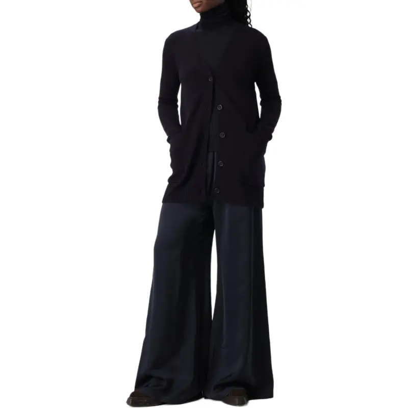 MaxMara Villar V Neck Long Sleeved Cardigan-1