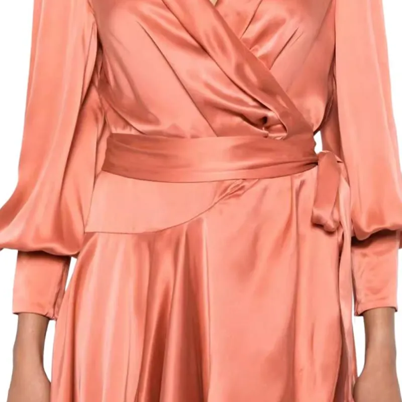 Zimmermann Silk Wrap Mini Dress-4