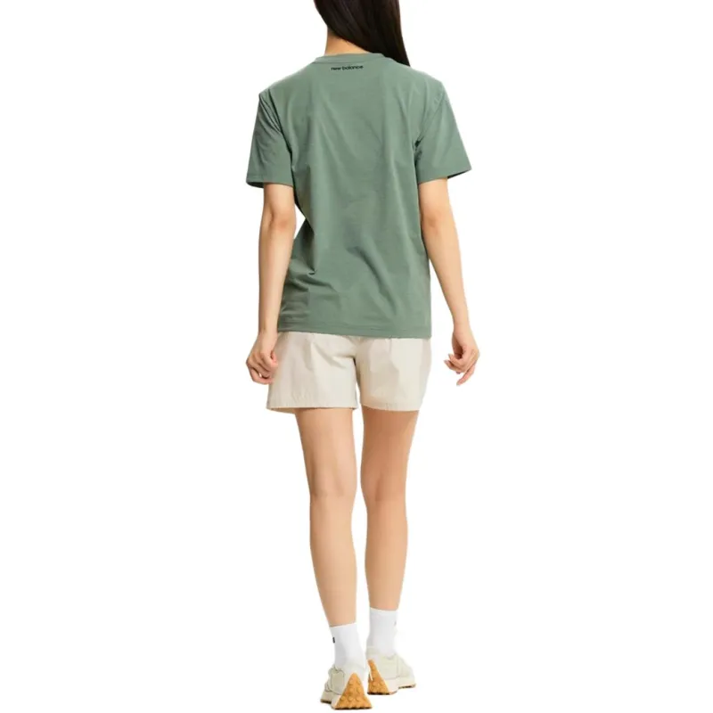 New Balance T Shirt Women's Green-3