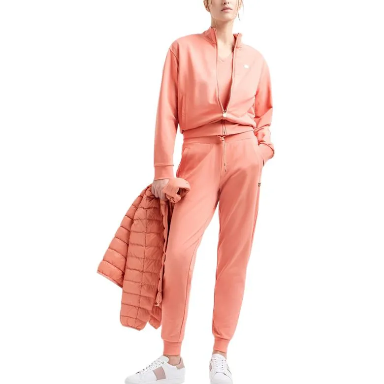 EMPORIO ARMANI EA7 SS25 T Shirt Women's Orange Pink-3