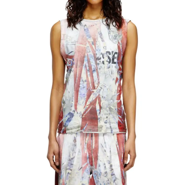DIESEL T Per Stripe Tank Top-2