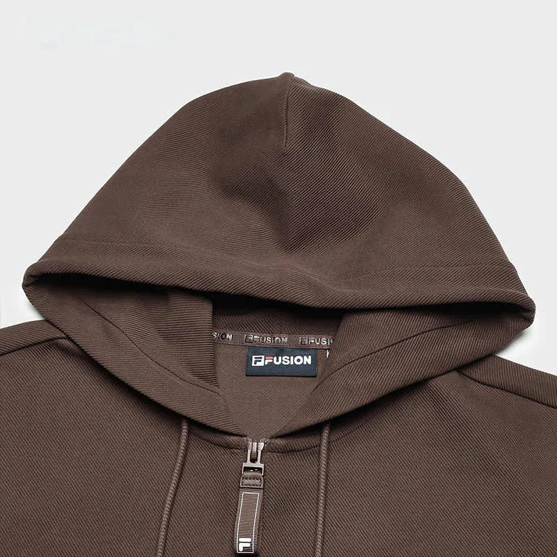 FILA FUSION UNIFORM Sweatshirt Men's Oak Brown-2