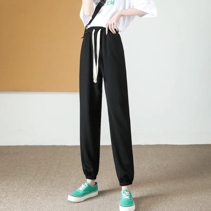 OTHERMIX Casual Pants Women's Black-4