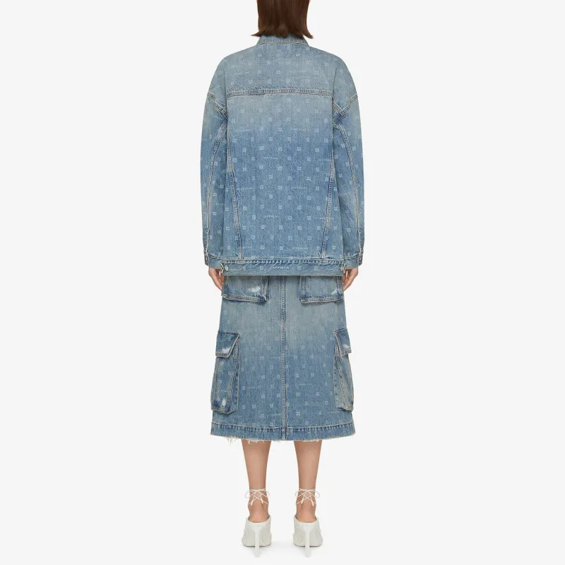 Givenchy Logo-print Denim Jacket-2