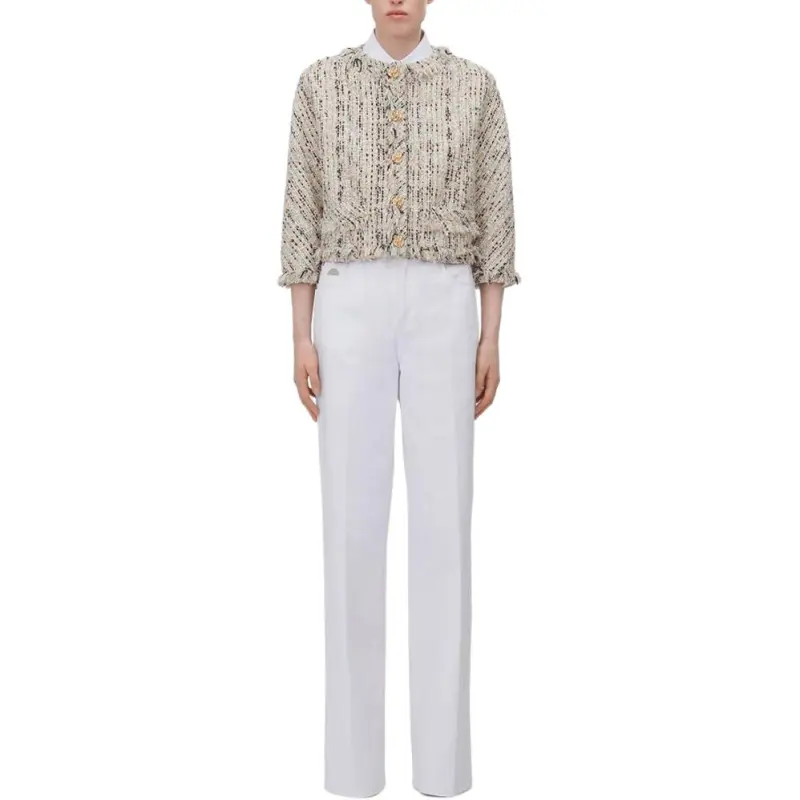 Alexander McQueen Wide Leg Jeans-1