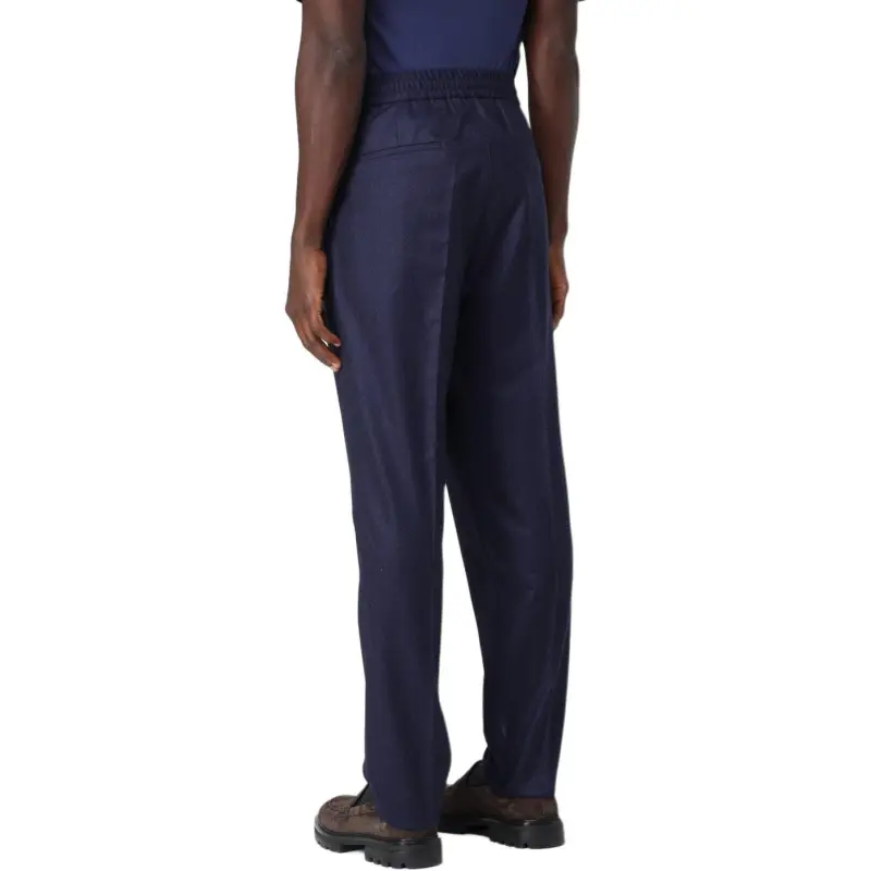Brunello Cucinelli Pleated Tapered Leg Trousers-4