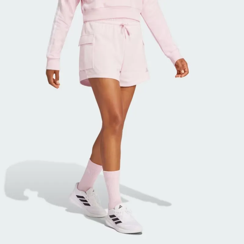 Adidas Free Shipping With AdiClub Essentials Small Logo French Terry Cargo Shorts-3