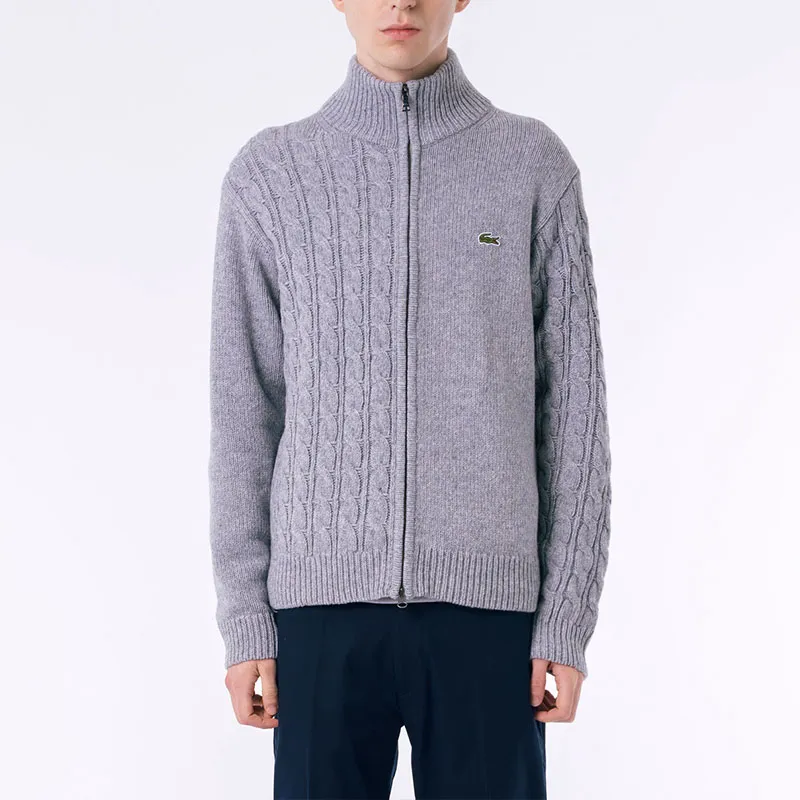LACOSTE Sweaters Men Gray-3