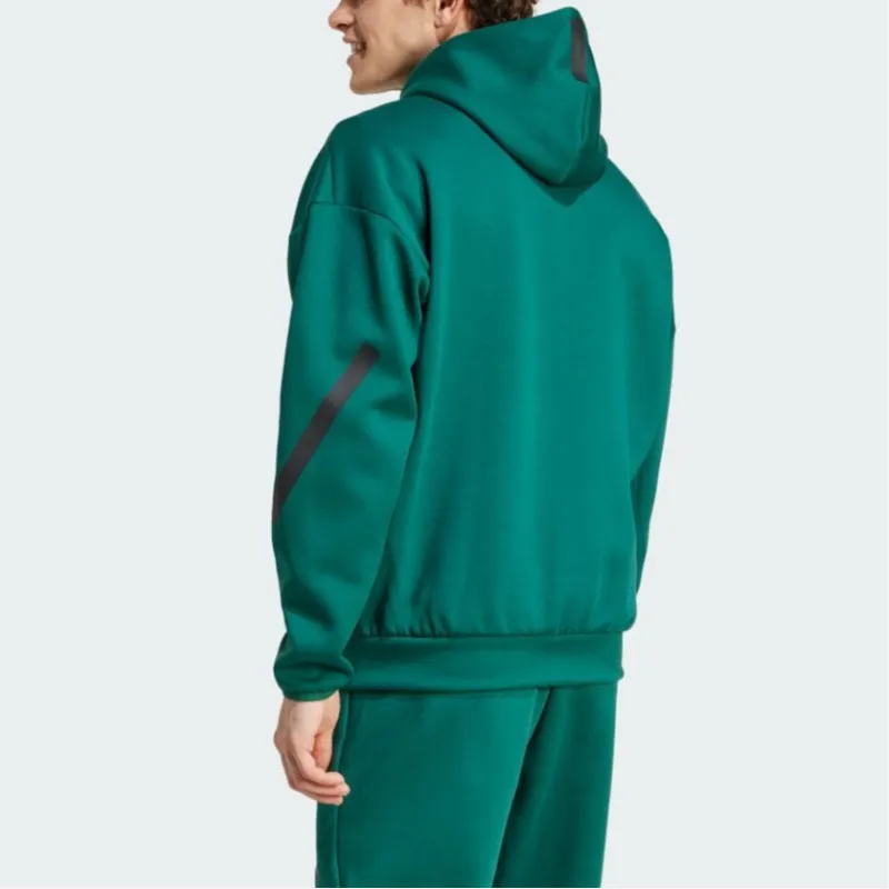 Adidas Free Shipping With AdiClub Z.N.E. Full Zip Hooded Track Jacket-2