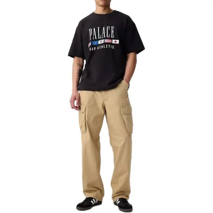 PALACE X GAP Heavy Jersey T-Shirt-2