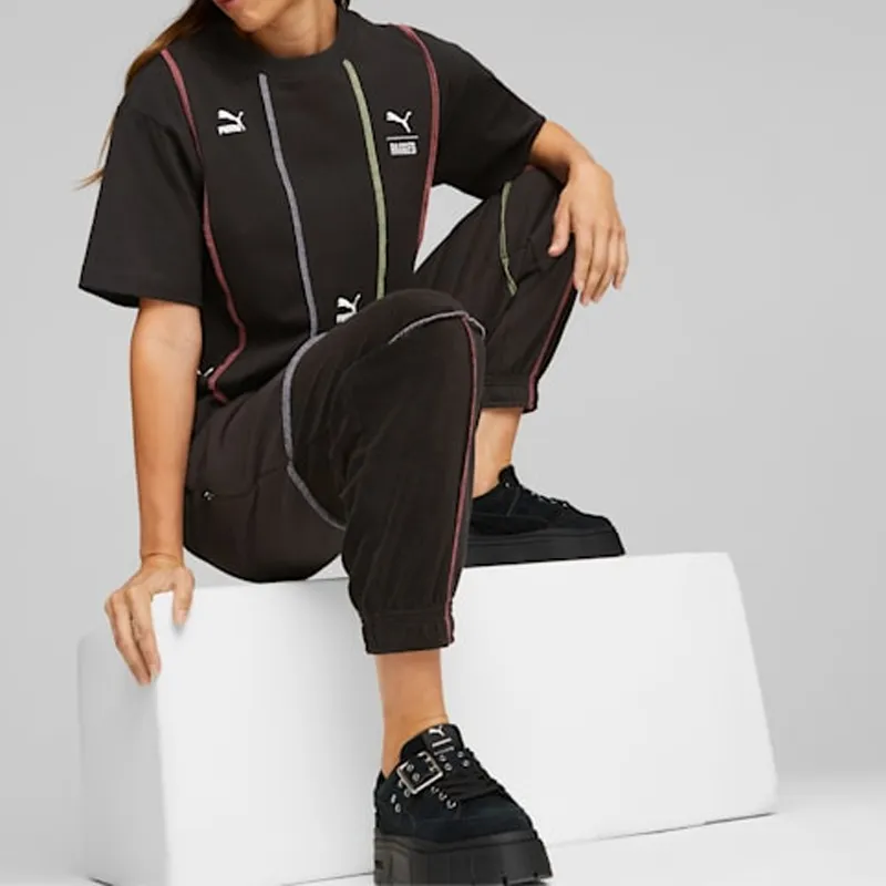 PUMA X The Ragged Priest T-Shirts Women's Black-3