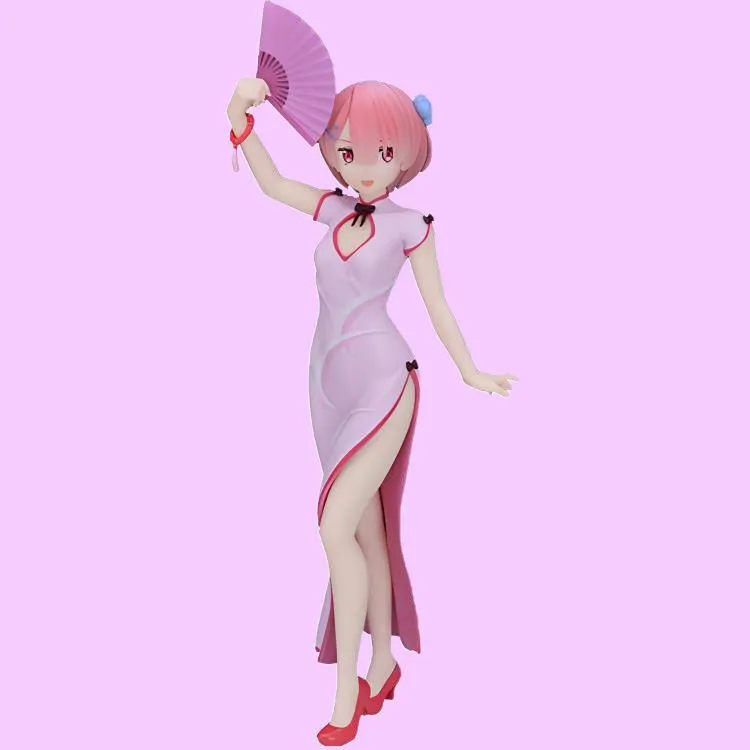 SEGA Ram Sega, Re Zero Starting Life In Another World Re 0 Cheongsam Bonus Gifts-2