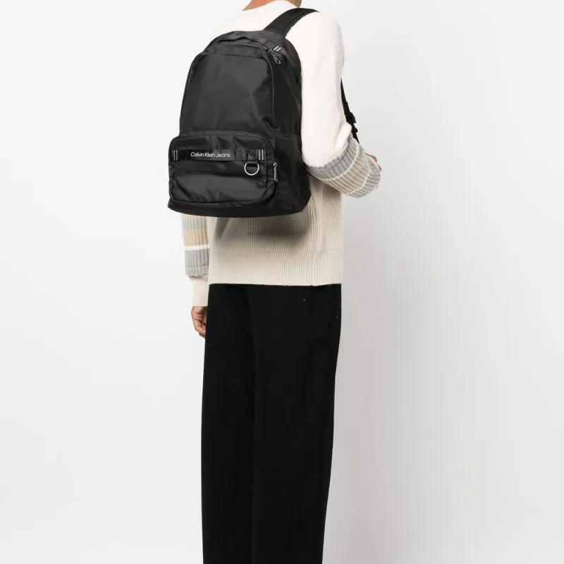 CALVIN KLEIN Polyester Backpack Men's Black-3
