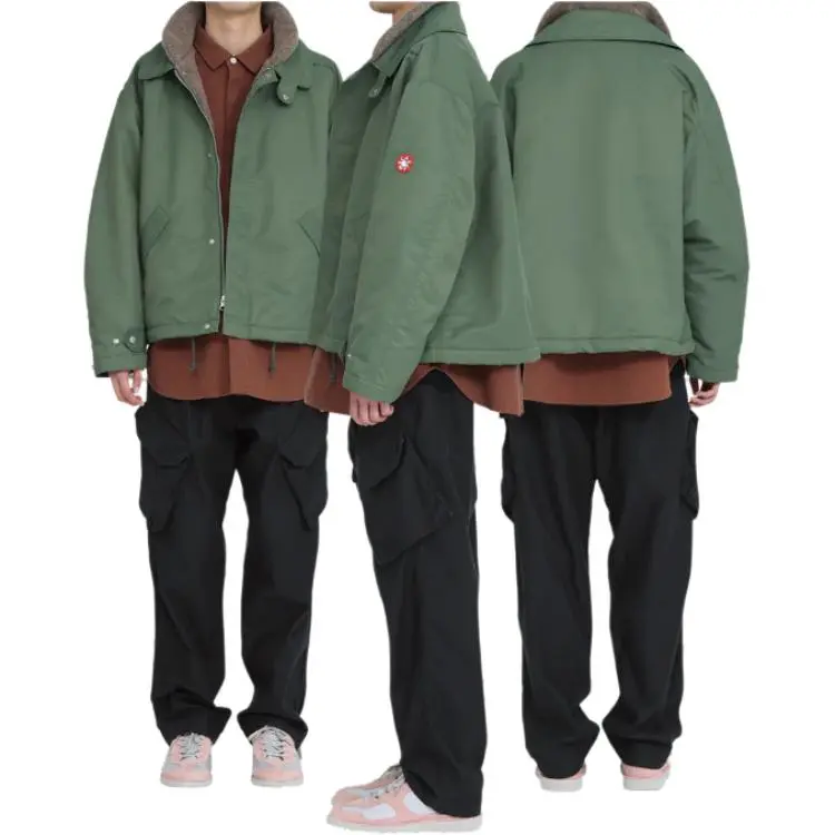Cav Empt FW24 FW24 Jacket Unisex Green-2