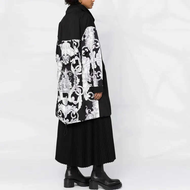 VERSACE SS23 Jackets Coats Women's Black-3