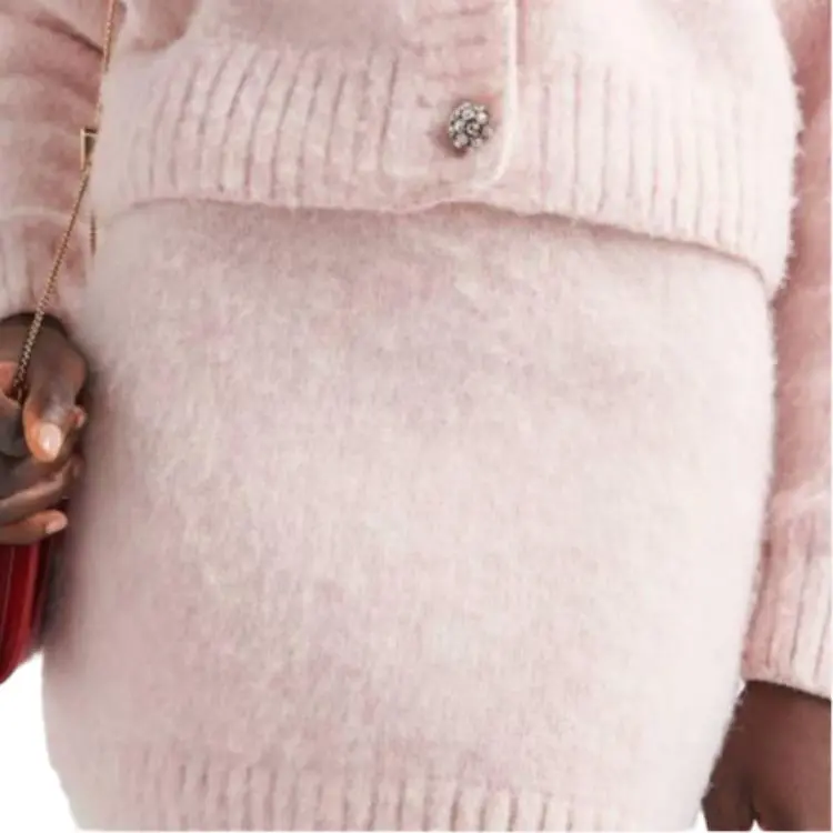PRADA Triangle logo Wool Miniskirt-5