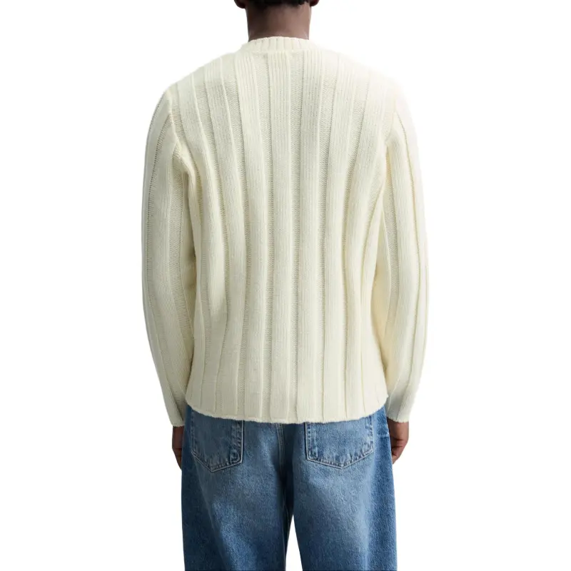 ZARA Sweaters Men White-4