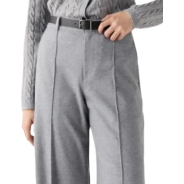 UNIQLO Casual Pants Women's Smoke Gray-1