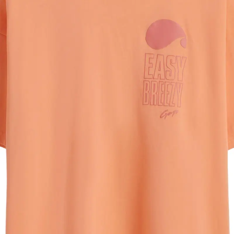 GAP T Shirts Unisex Orange-3