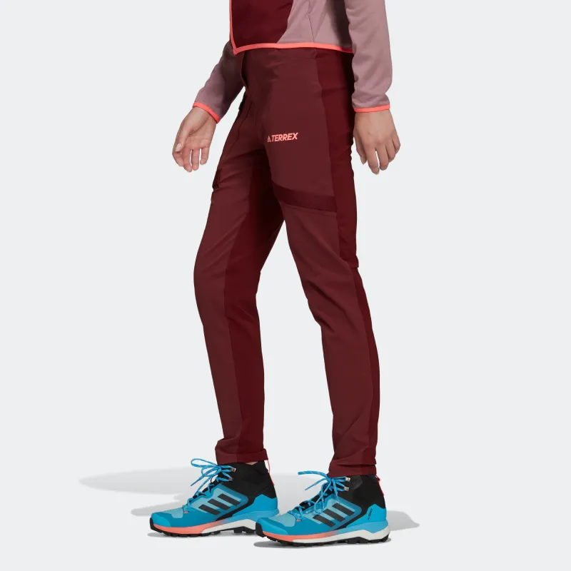 Adidas Terrex Knitted Sweatpants Women's Red-2