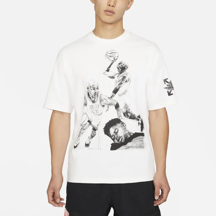 OFF WHITE X Jordan Mj T Shirt Asia Sizing-2