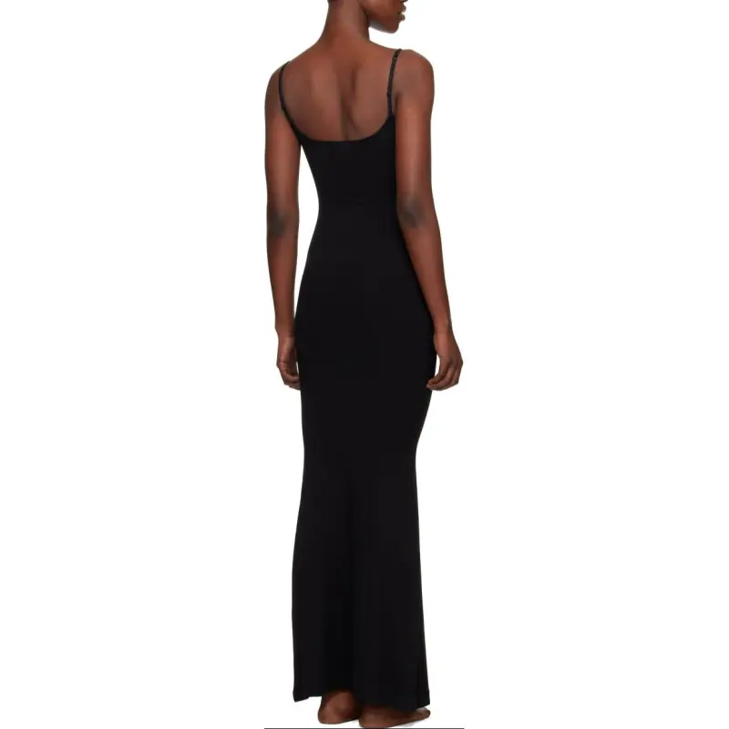 SKIMS Slip Dresses Women's Black-1