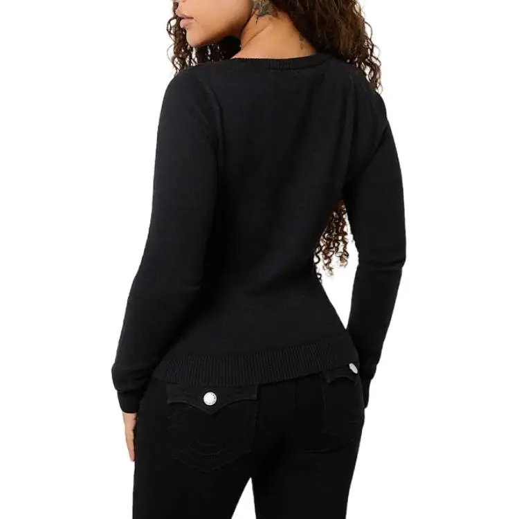 TRUE RELIGION Sweatshirt Women's Black-1
