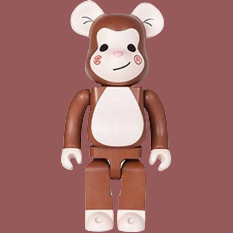 BE@RBRICK x CLOT Brand Co branding MEDICOM TOY 1 Pack Monkey 100% Hang Tag Box 100%-3