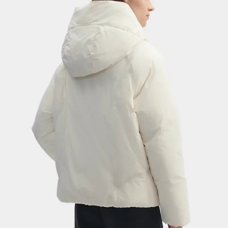 FILA Down Jacket Women's Mist Lotus White-3